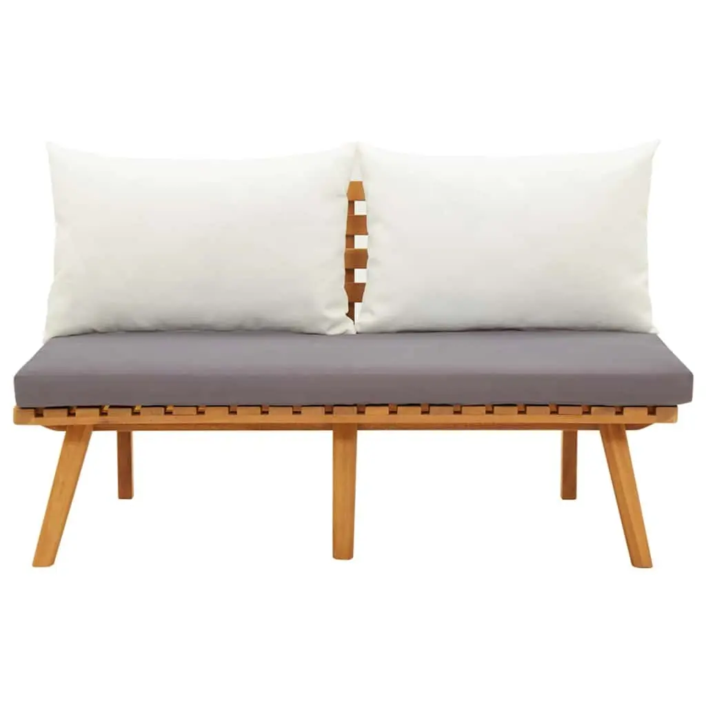 115cm Garden Bench with Cushions