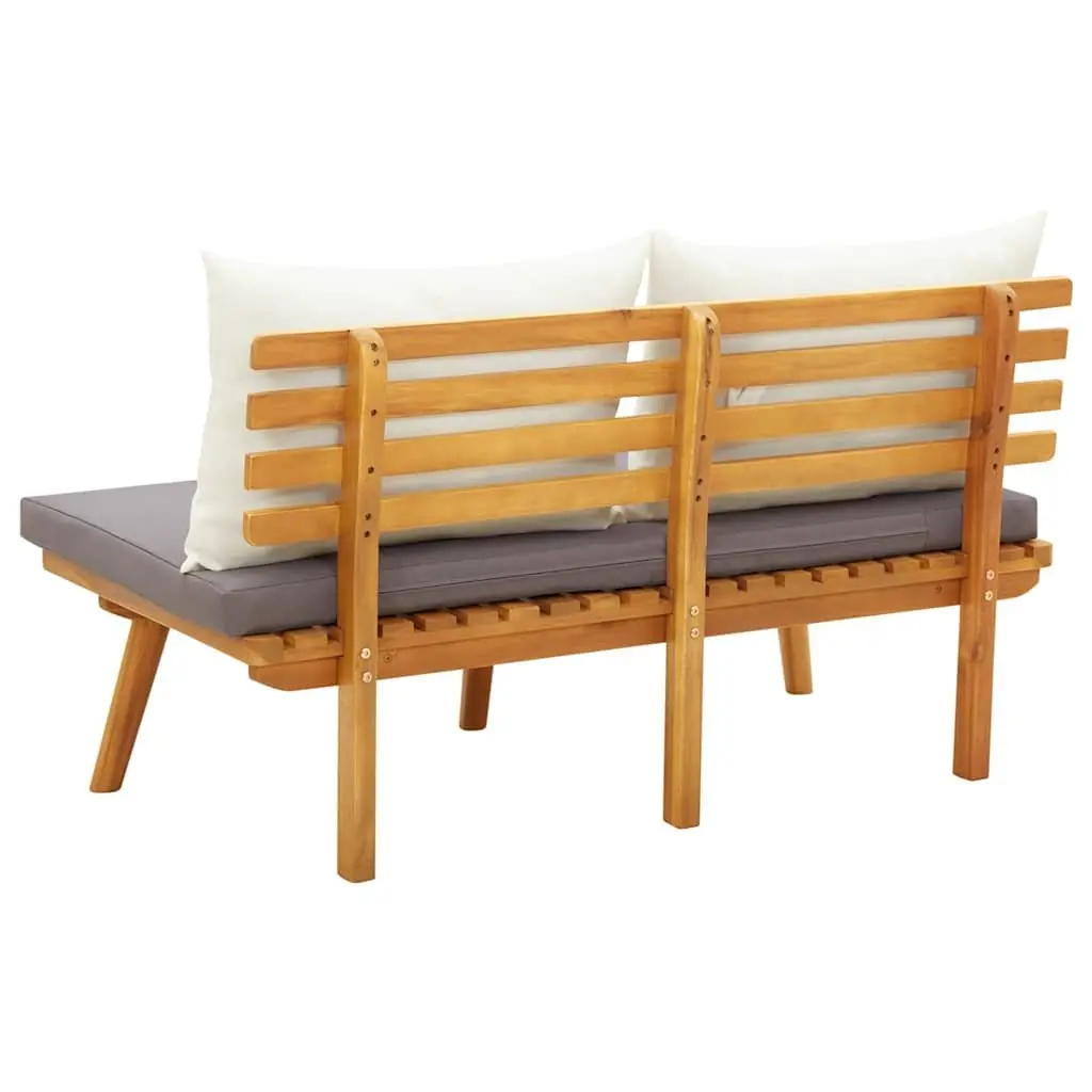 115cm Garden Bench with Cushions