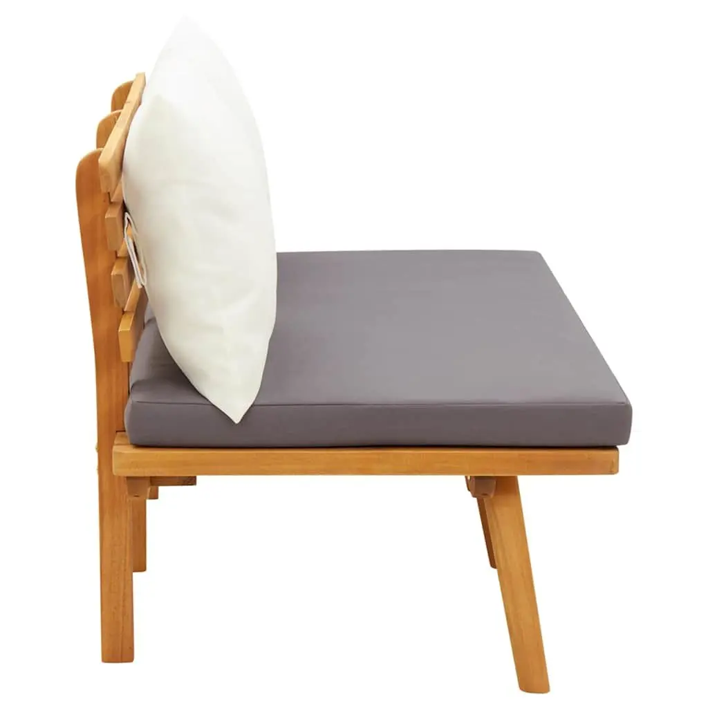 115cm Garden Bench with Cushions