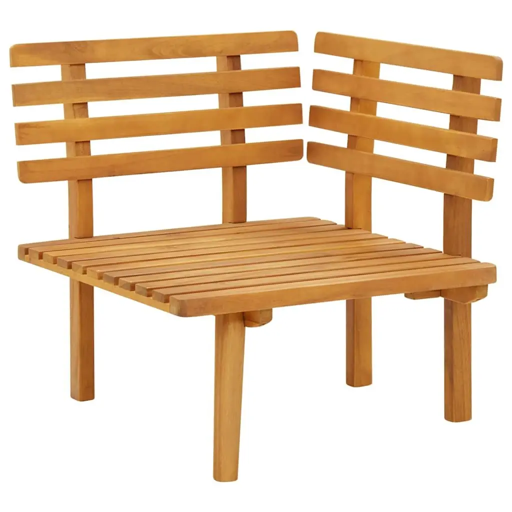 Garden Corner Sofa Outdoor Seating Unit Brown
