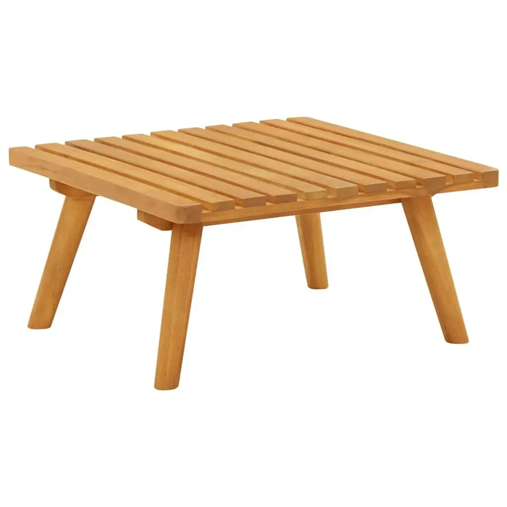 Garden Footstool with Soft Cushion for Outdoor Use 60x60x29 cm