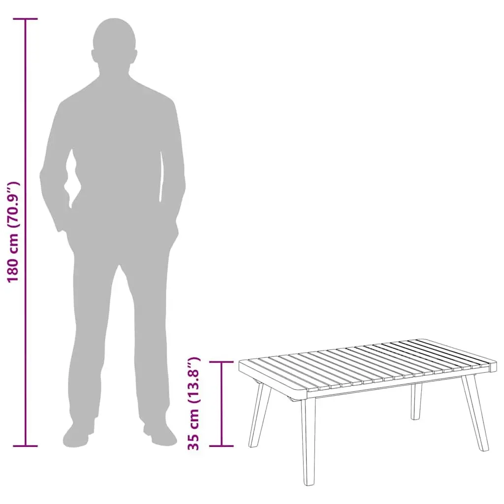 Coffee Table for Outdoor Use