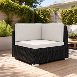 Comfortable Outdoor Sectional Corner Seat with Value