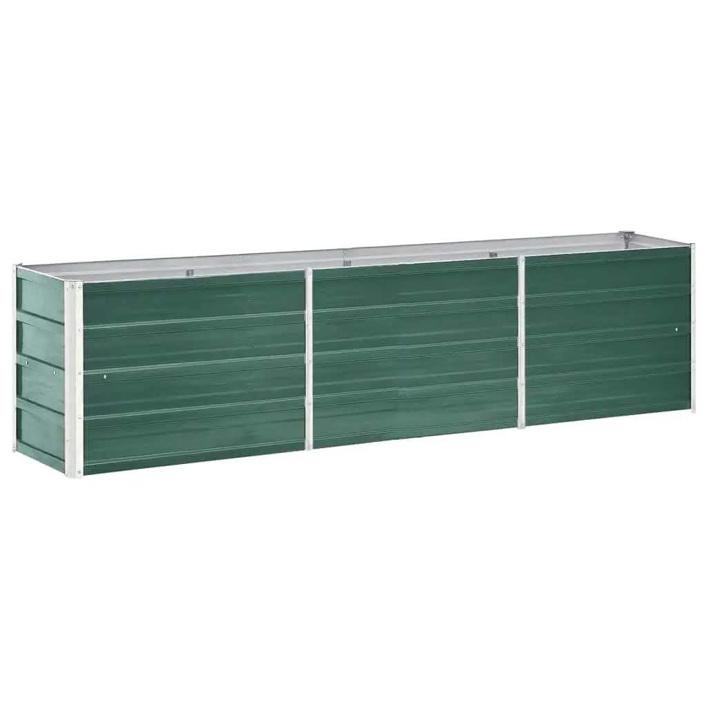 Raised Garden Bed Planter Box Outdoor Gardening 240 x 40 x 45 cm Green