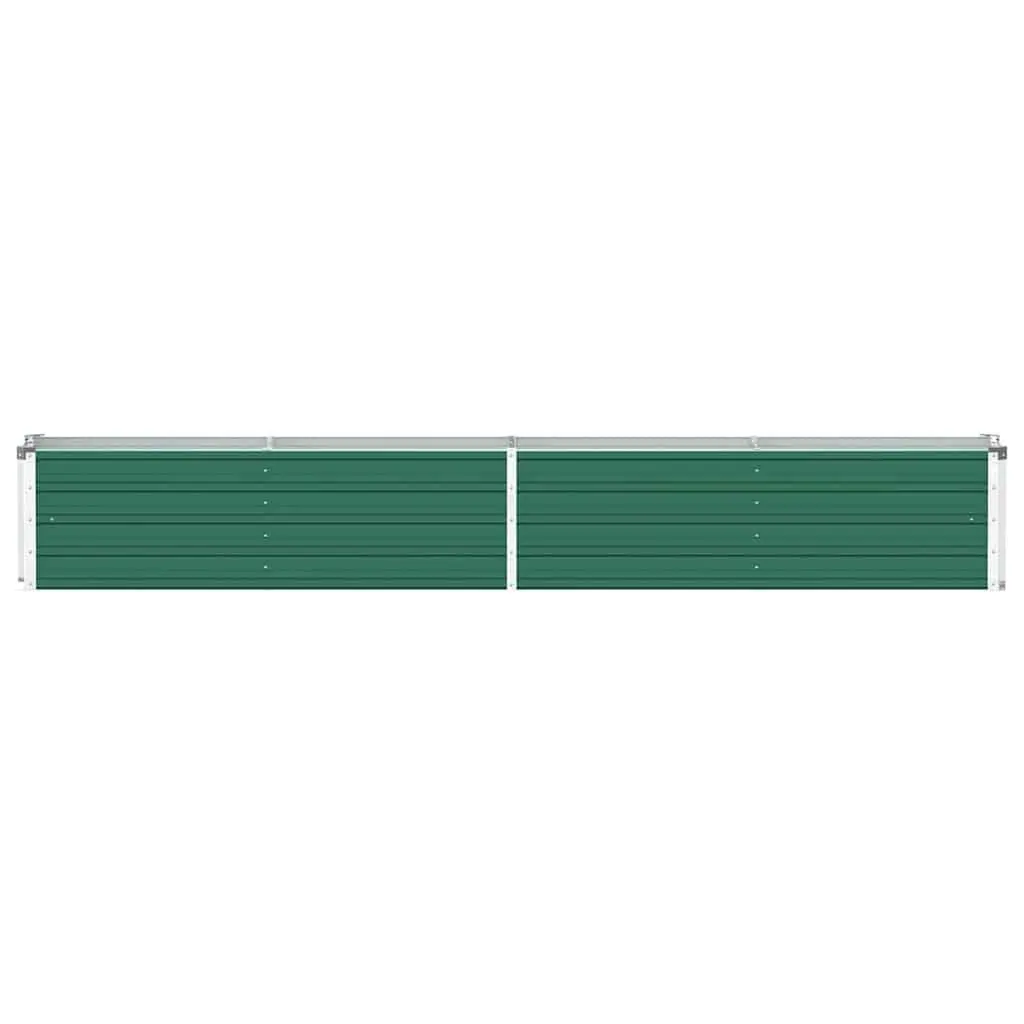 Raised Garden Bed Planter Box Outdoor Vegetables Herbs Flowers Green 320x40x45cm