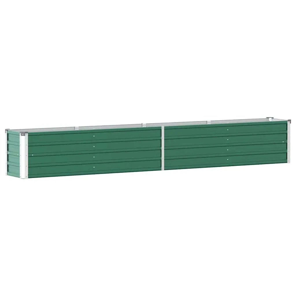 Raised Garden Bed Planter Box Outdoor Vegetables Herbs Flowers Green 320x40x45cm