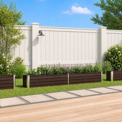 Reliable Raised Garden Bed: Galvanised Steel Construction