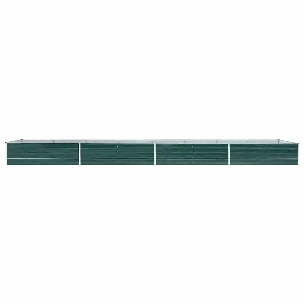 Garden Raised Bed Planter Box Outdoor Vegetables Flowers Herbs 600 x 80 x 45 cm Green