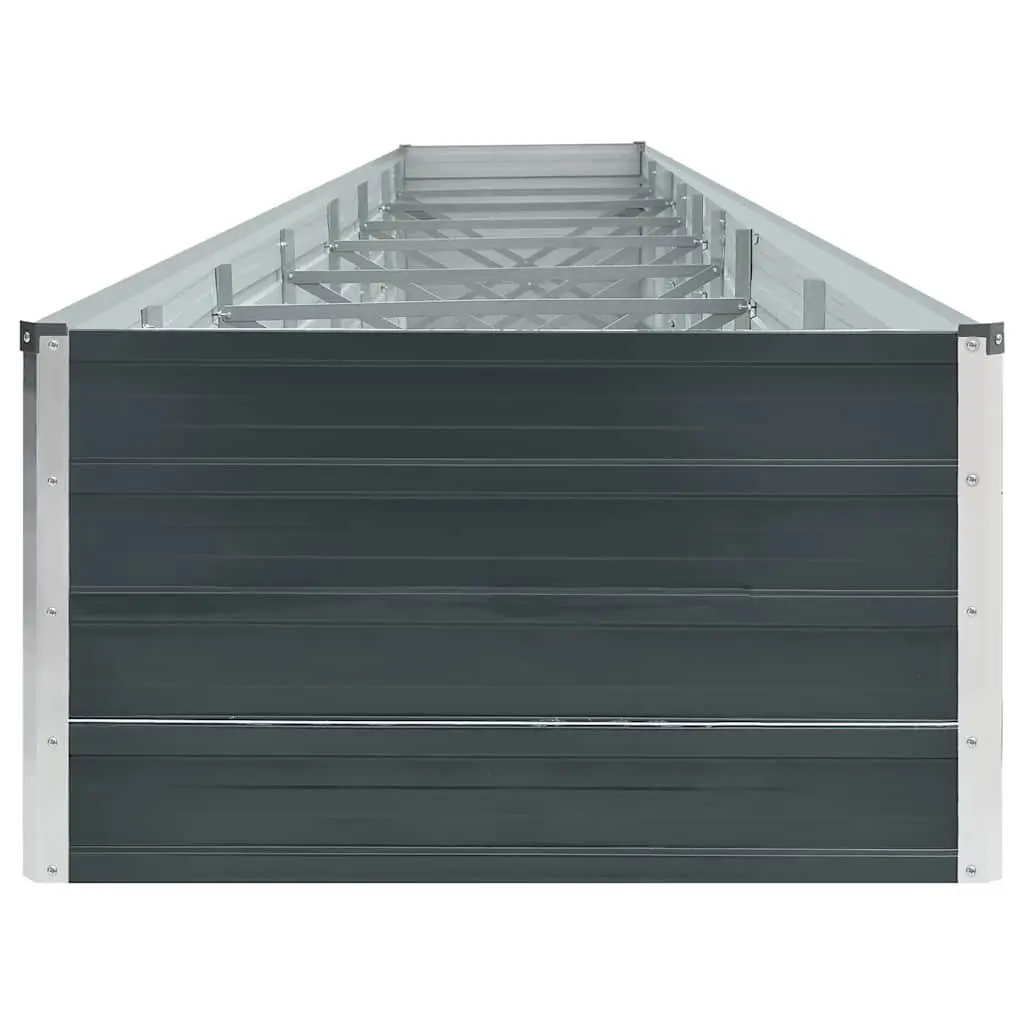 Raised Garden Bed Planter Box Outdoor Gardening Container 600 x 80 x 45 cm Anthracite