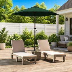 Reliable Green Garden Parasol 200x224cm for Outdoor Living