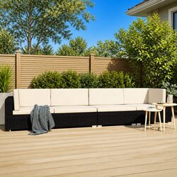 Comfort and Style with Our 4-Piece Outdoor Sofa Set