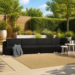 Comfortable and Practical 4-Piece Garden Sofa Set