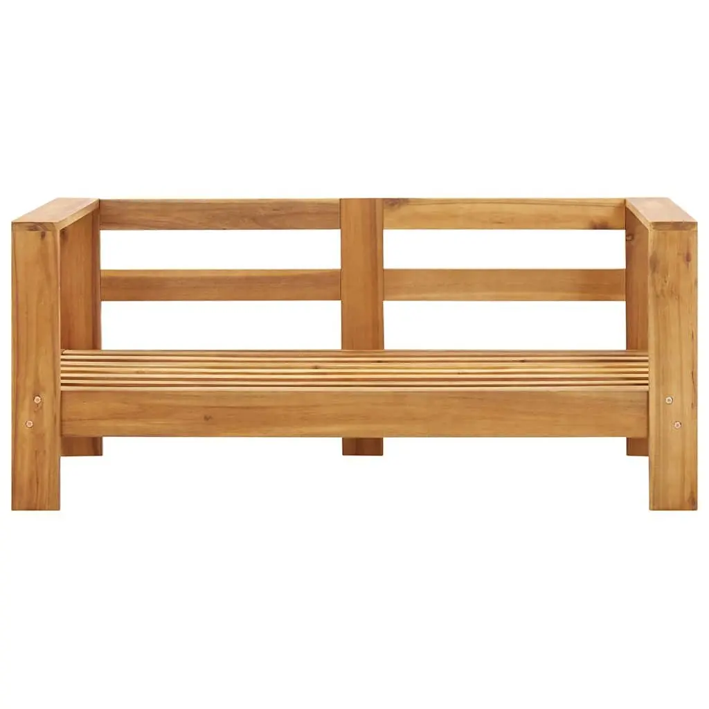 Garden Bench Outdoor Sofa 140cm with Cushions