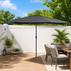 Reliable 390 cm Garden Parasol Umbrella for Outdoors