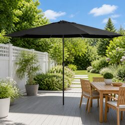 Reliable 390cm Garden Parasol for Outdoor Enjoyment