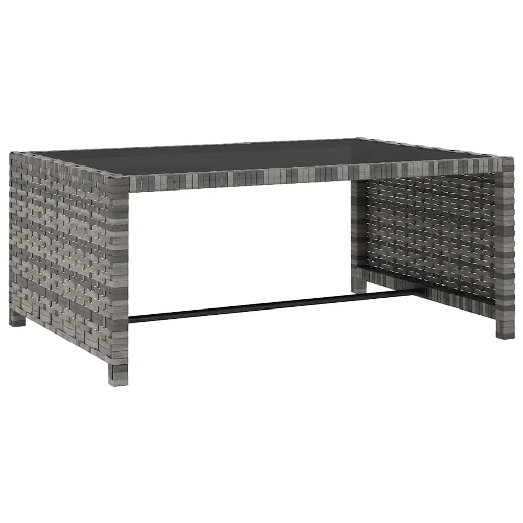 Reclining Lounge Set with Cushions and Table