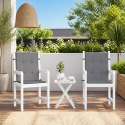 Affordable Grey Lowback Chair Cushions for Comfort and Support