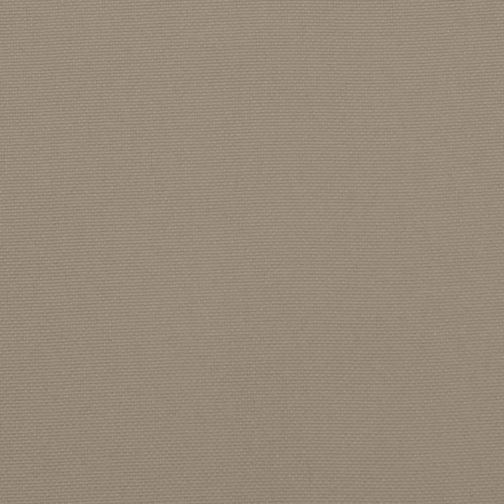 Lowback Chair Cushions Outdoor Garden Patio Seat Pad 100 x 50 x 3 cm Taupe Oxford Fabric 4 Piece