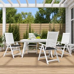 Comfort-Driven Garden Chair Cushions - 4 Pack