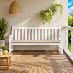 Affordable Beige Garden Bench Cushion for Comfortable Seating