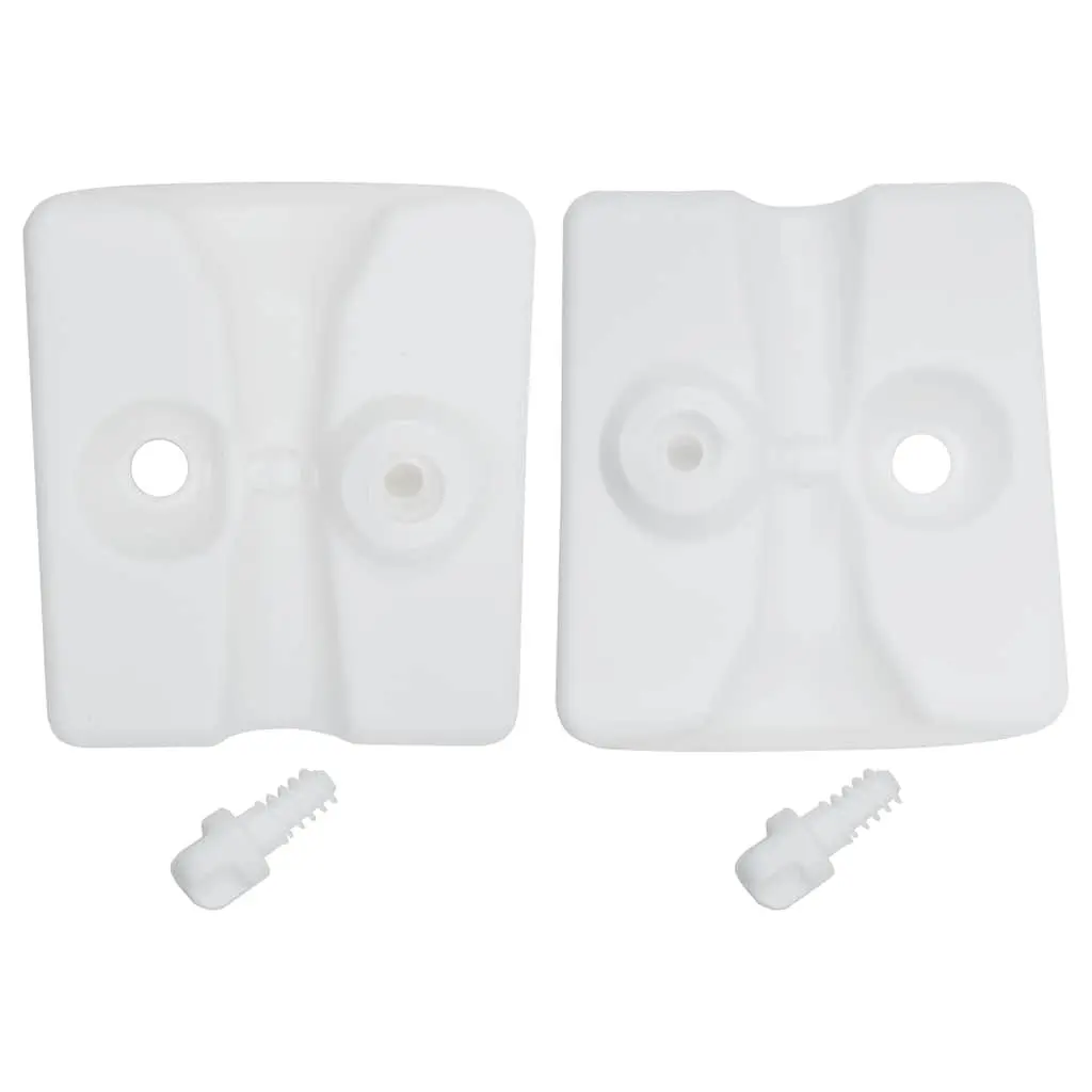 Gazebo Weights Stabiliser Base 4 Piece Set Fillable White