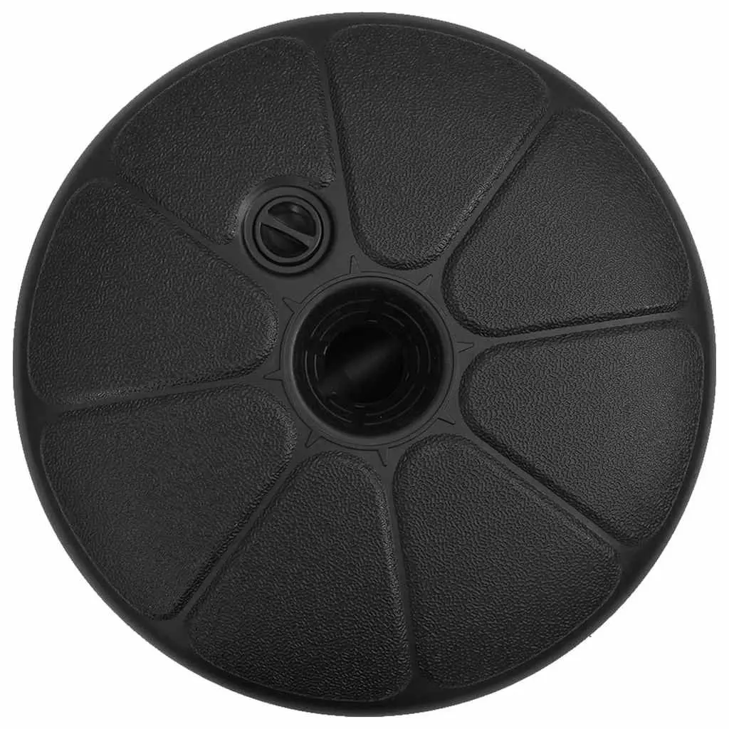 Umbrella Base Sand Water Fillable 15L Outdoor Parasol Stand Black