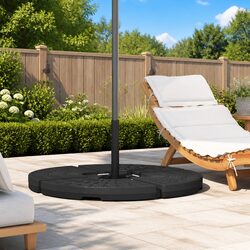Durable and Reliable 4-Piece Umbrella Base Set