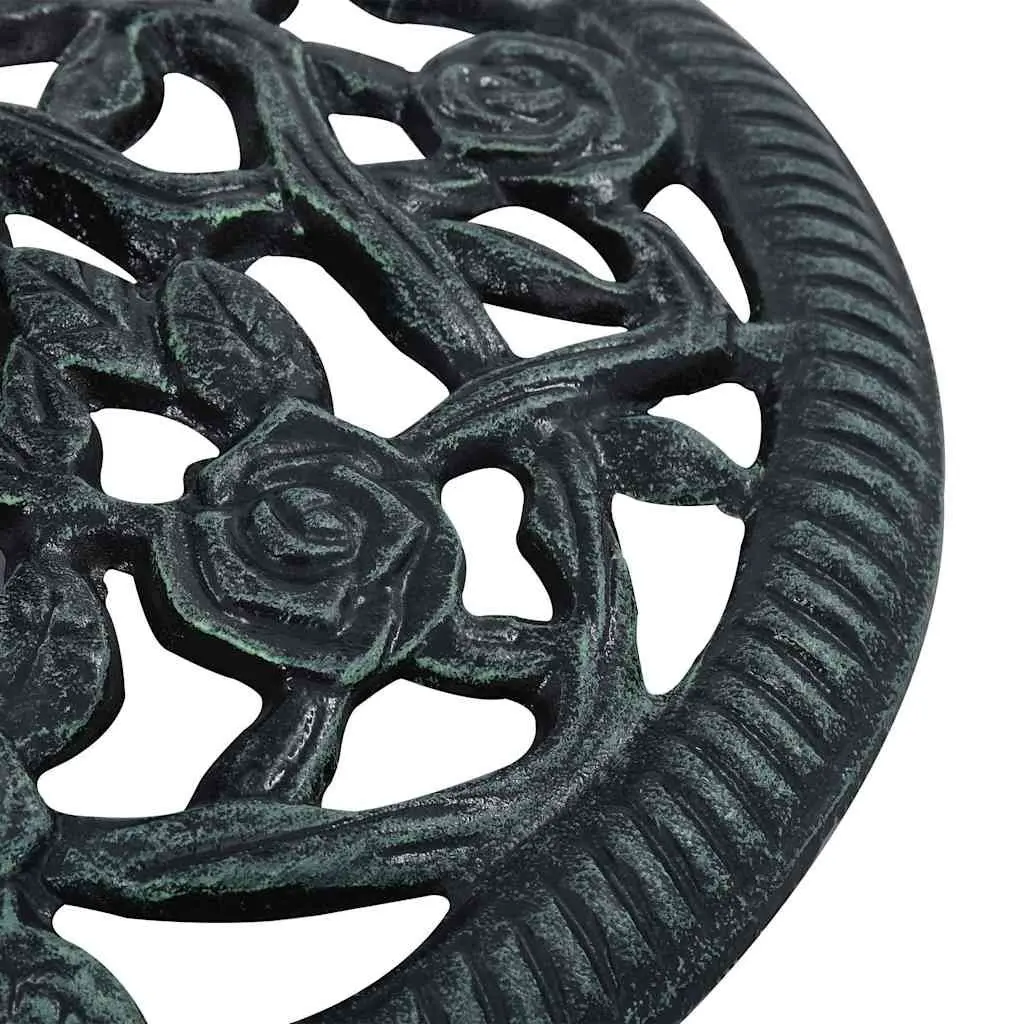Cast Iron Umbrella Base 40cm Green Outdoor Parasol Holder Garden стабилизатор