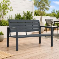 Quality and Value in a 120cm Grey Outdoor Bench