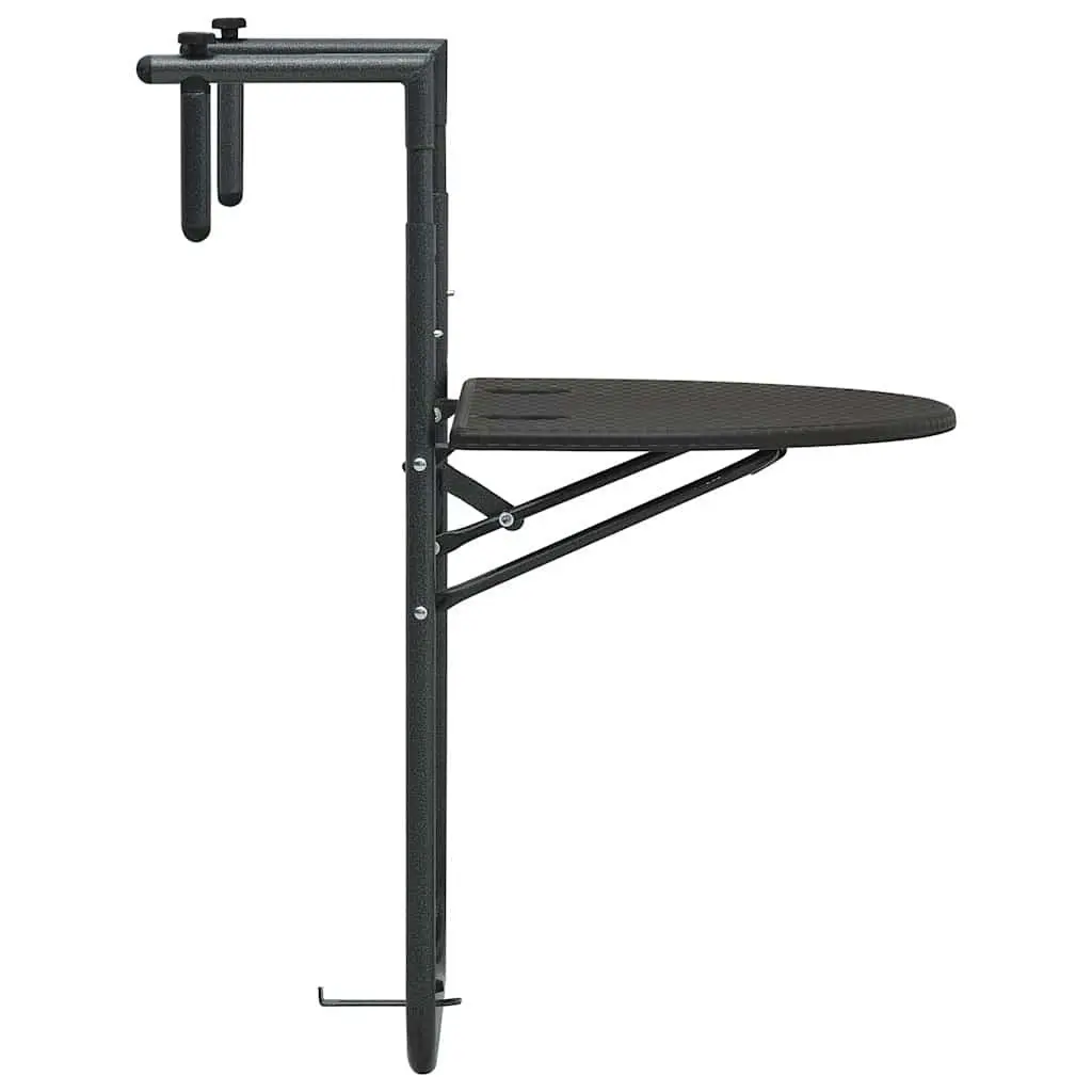 Hanging Balcony Table with Sturdy Build