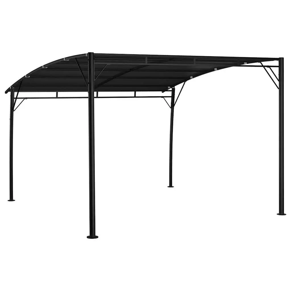 Garden Sunshade Awning 3x3x2.55m Outdoor Canopy Shelter Anthracite