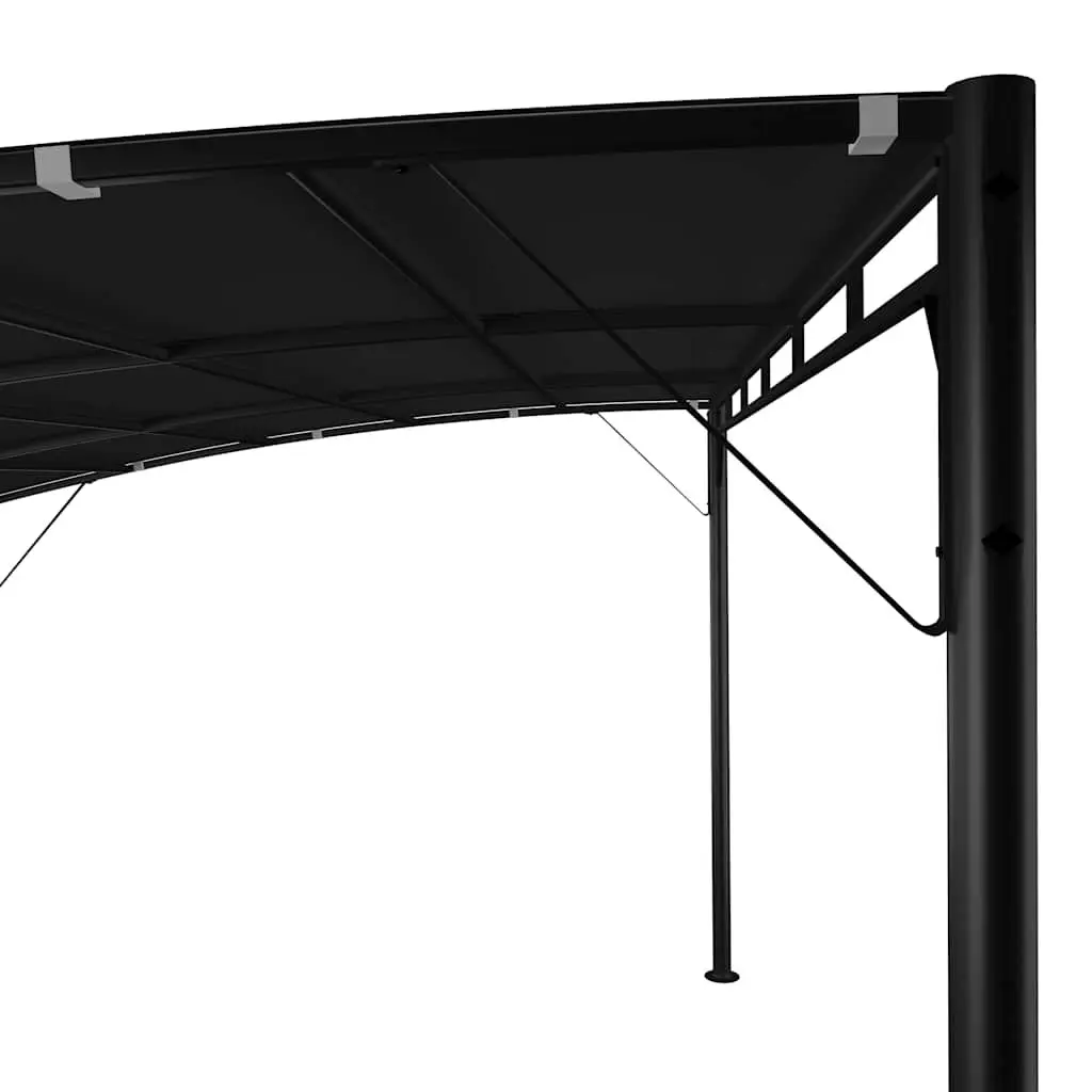Outdoor Canopy Shelter Garden Shade Awning 4x3x2.55m Anthracite