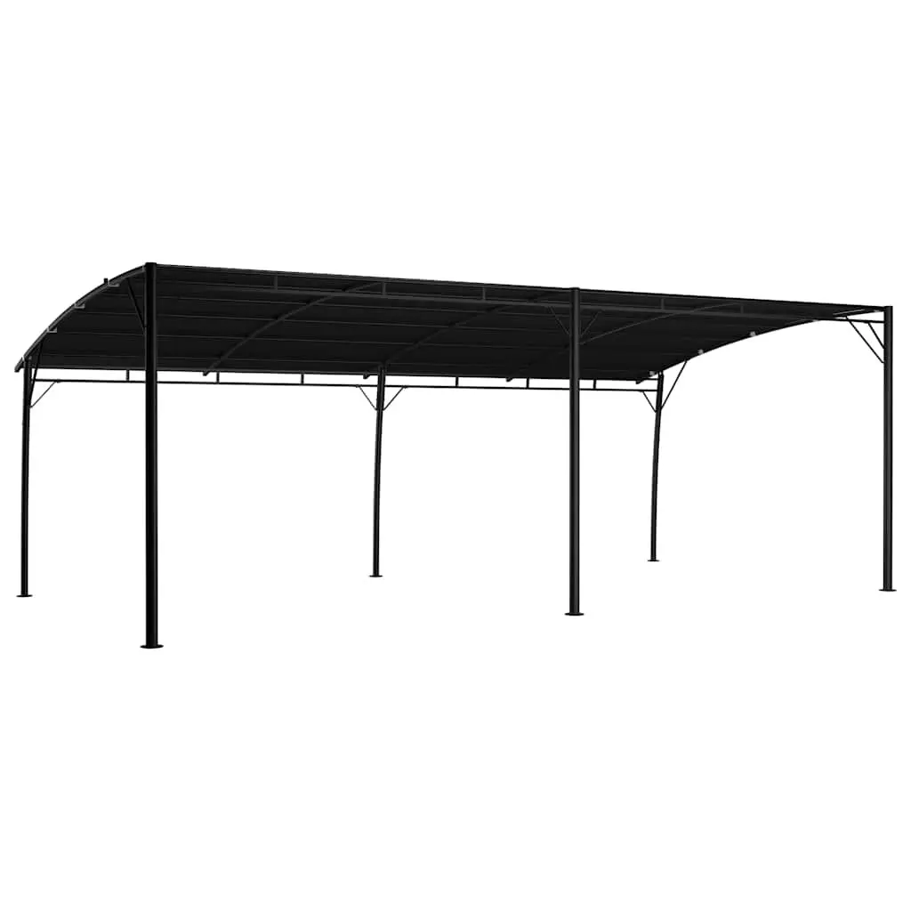 Garden Sunshade Awning Outdoor Canopy Shelter 6 x 3 x 2.55 m Anthracite