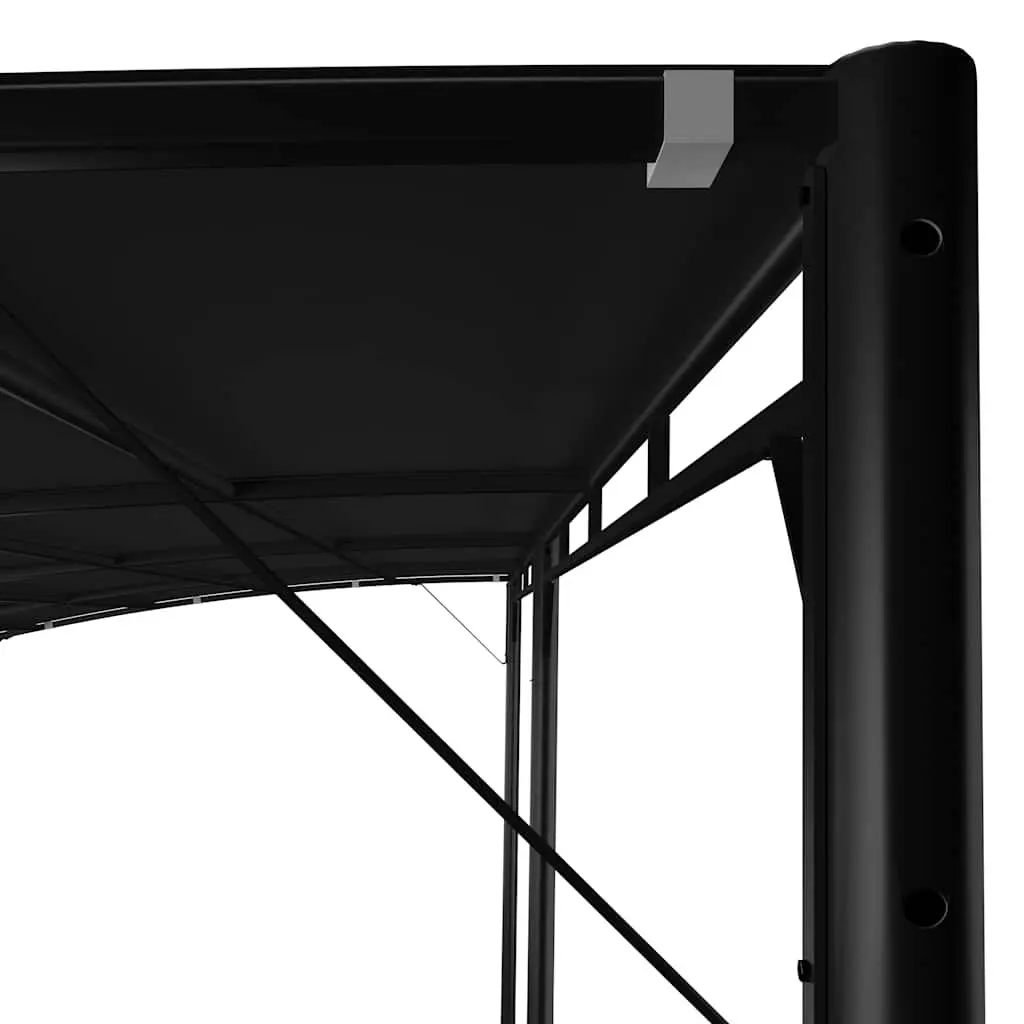 Garden Sunshade Awning Outdoor Canopy Shelter 6 x 3 x 2.55 m Anthracite