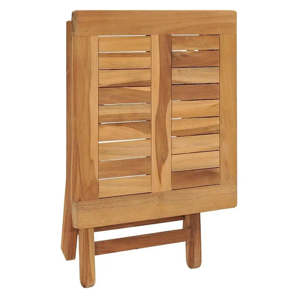 Brown Teak Sun Lounger for Relaxation