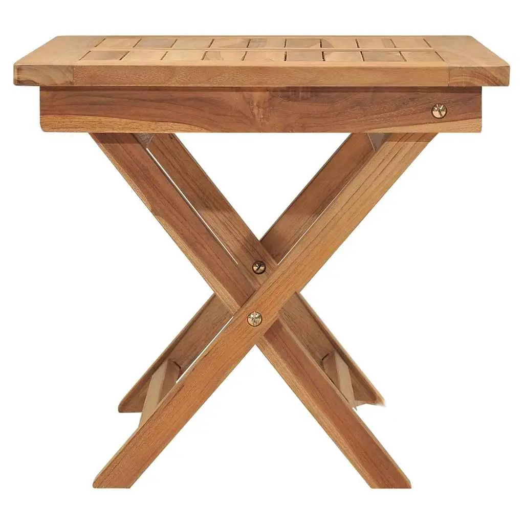 Brown Teak Sun Lounger for Relaxation
