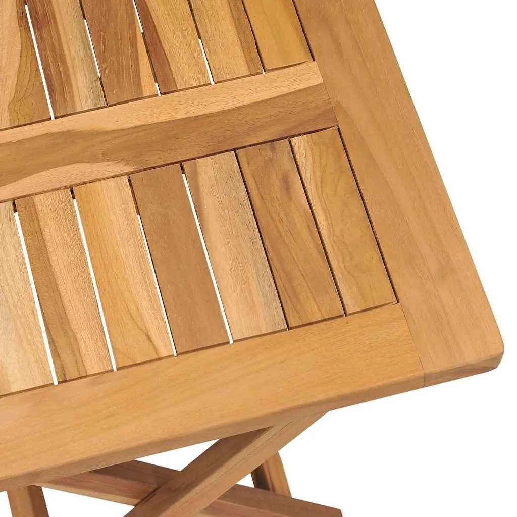 Brown Teak Sun Lounger for Relaxation