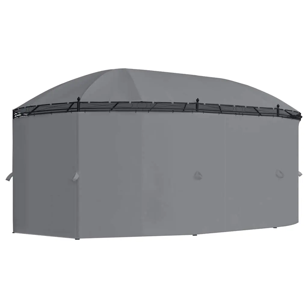 Gazebo Outdoor Garden Canopy Shelter 520x349x255 cm Anthracite