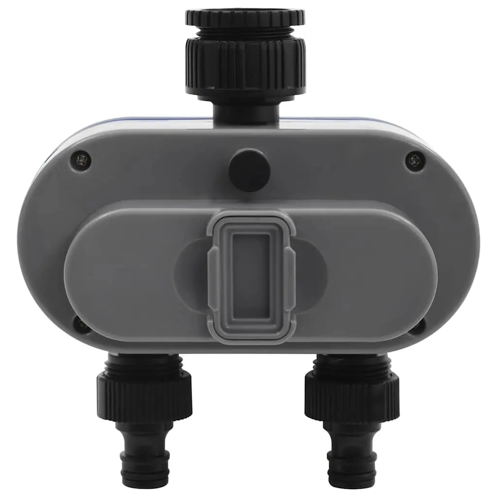 Digital Water Timer Automatic Sprinkler Controller Dual Outlet Multicolour
