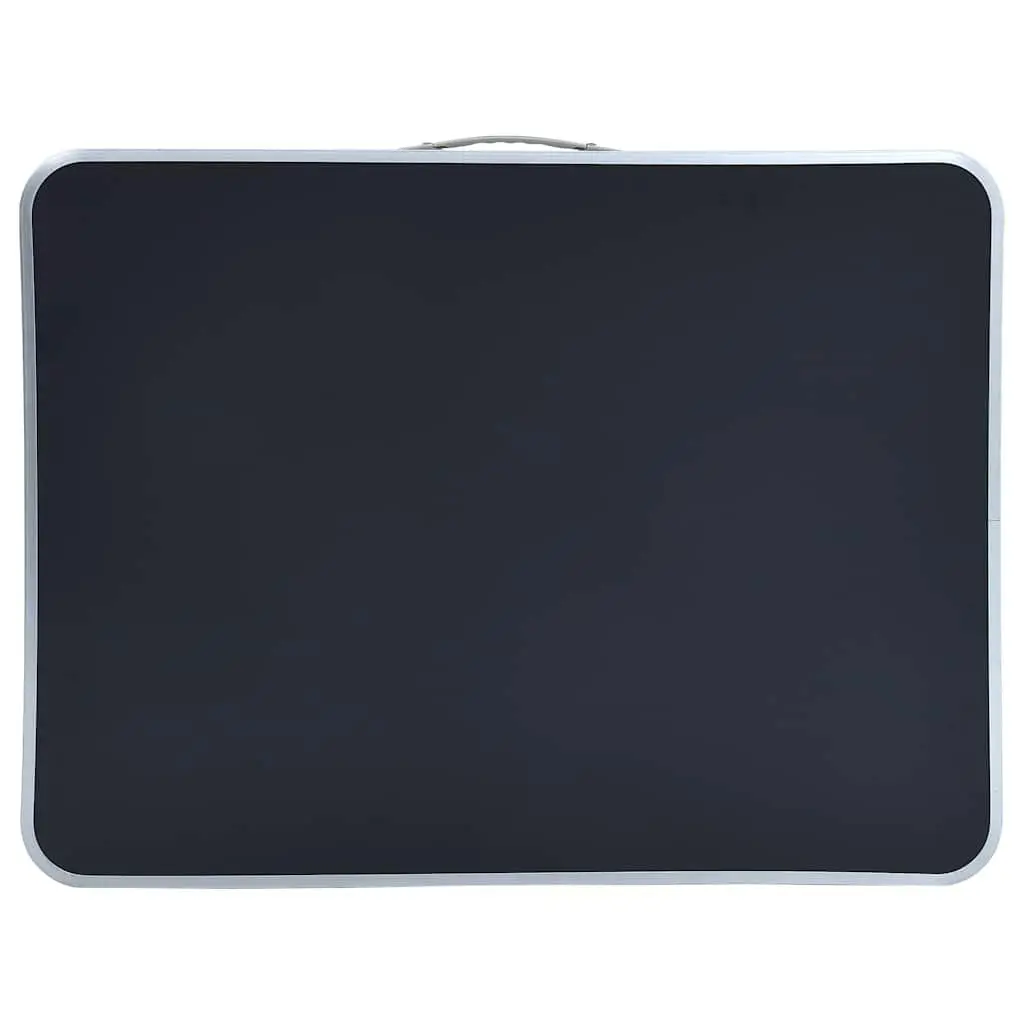 Foldable Camping Table Portable Outdoor 80x60cm Grey