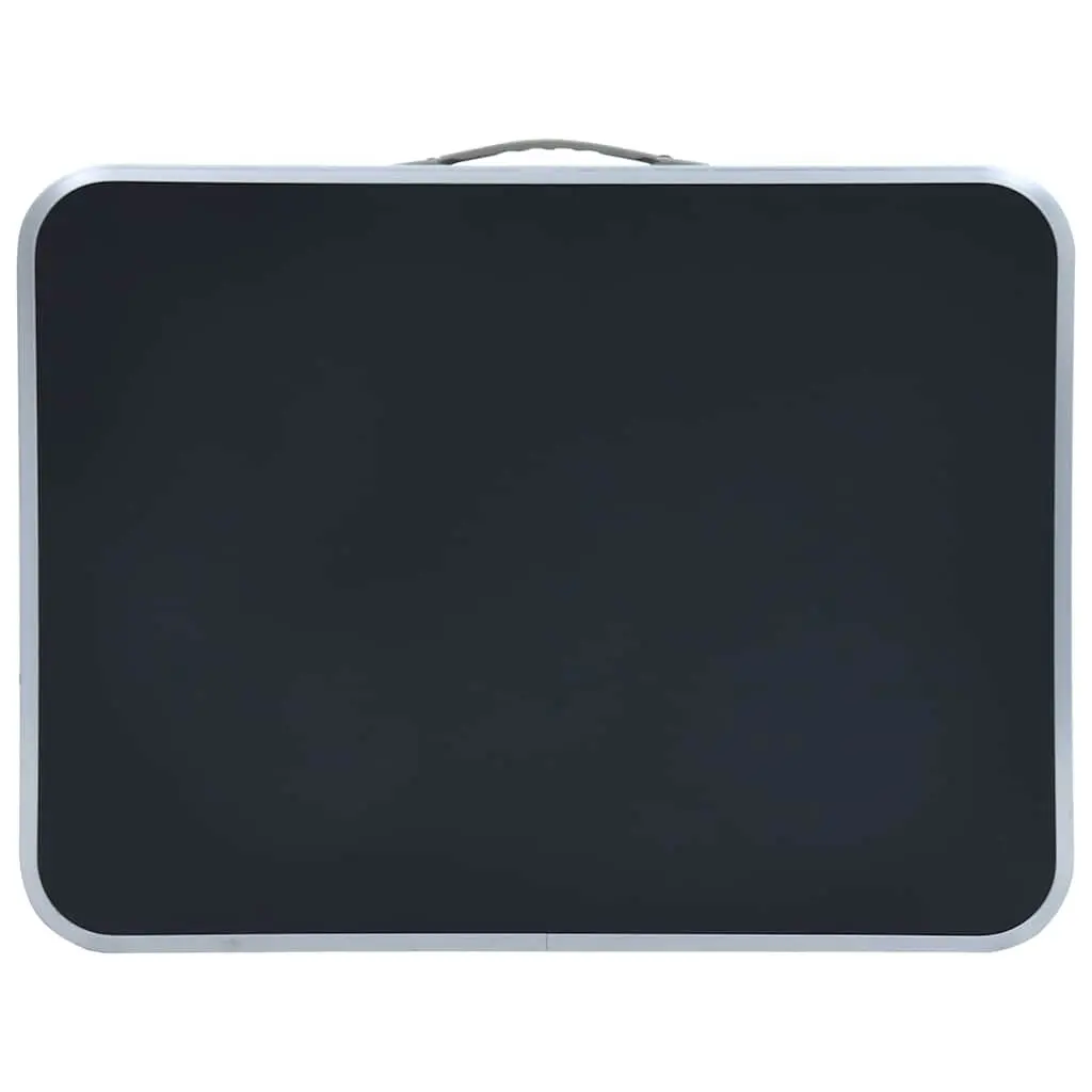 Folding Camping Table Lightweight Portable Outdoor Picnic BBQ Grey 60 x 45 cm