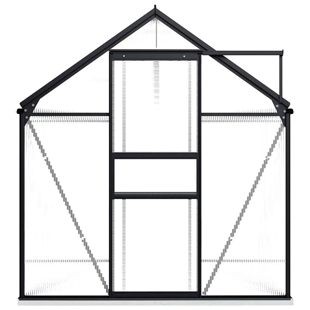 Greenhouse Anthracite Polycarbonate UV Resistant 4.75 m²
