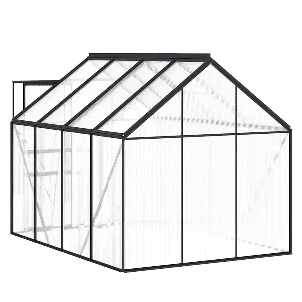 Greenhouse Anthracite Polycarbonate UV Resistant 4.75 m²