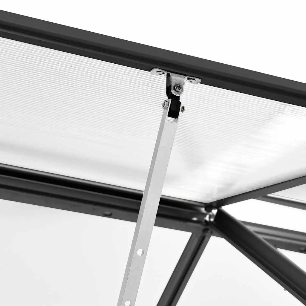 Greenhouse Anthracite Polycarbonate UV Resistant 4.75 m²