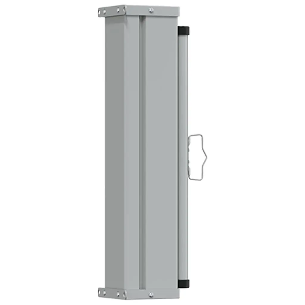 Retractable Side Awning Outdoor Shade Screen 60x300 cm Black