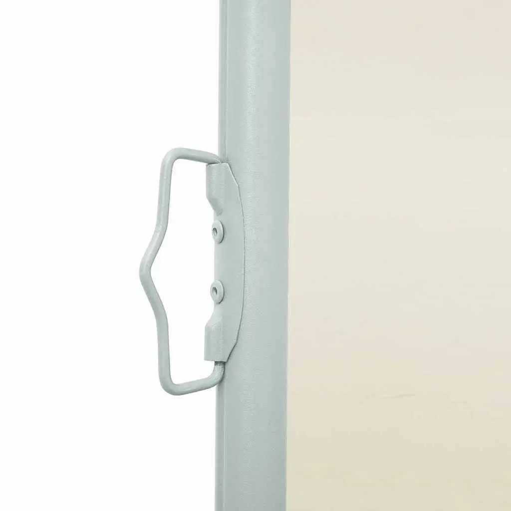 Retractable Side Awning Outdoor Privacy Shade 100x300cm Cream