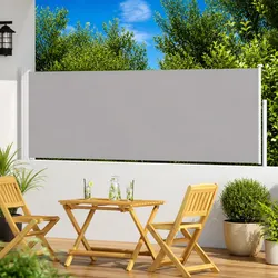 Reliable Side Awning 100x300 cm Grey for Your Outdoors