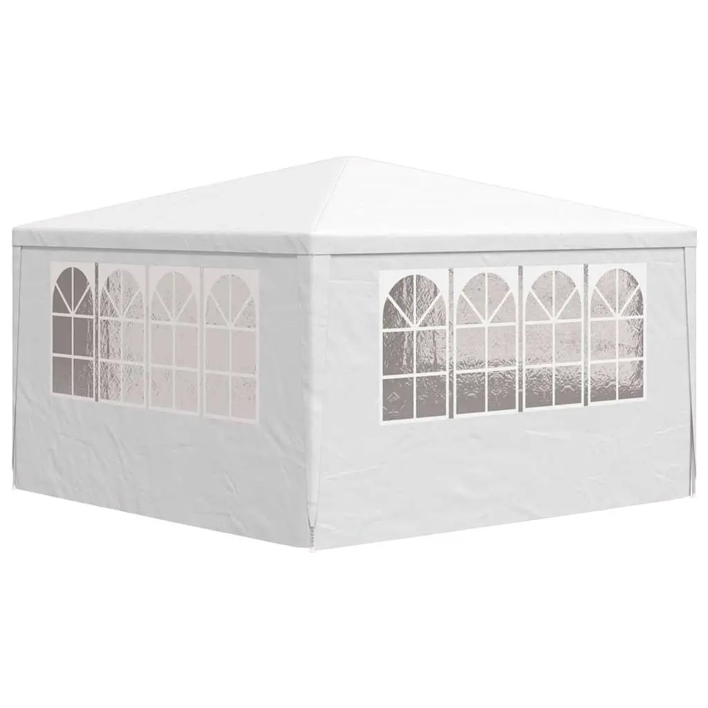 Party Tent 4x4m White Canopy Gazebo Outdoor Garden Pavilion