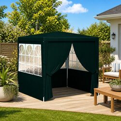 Practical 2.5x2.5 m Outdoor Party Tent with Side Walls