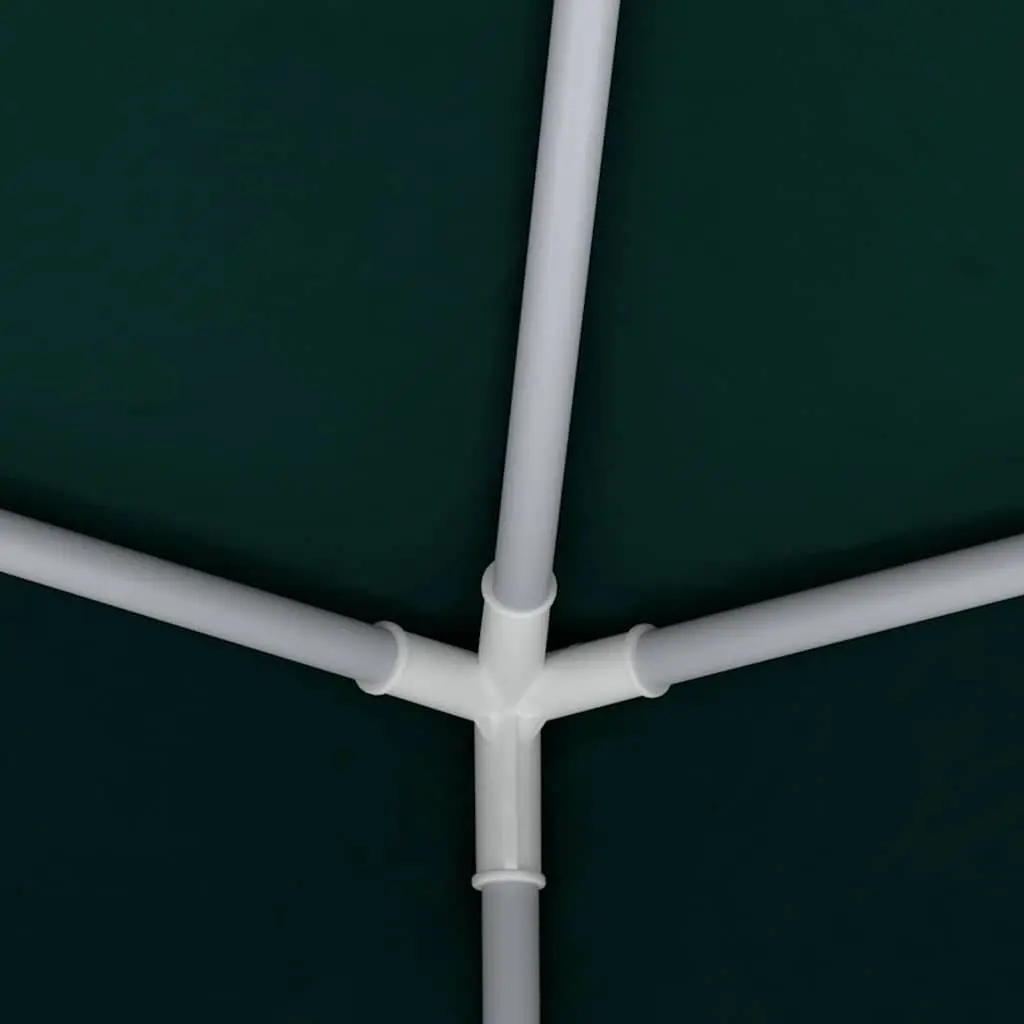 Party Tent Outdoor Canopy 4x4 m Green with Side Walls Windows Door Panels